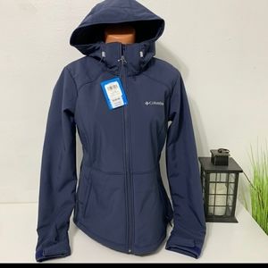 NEW COLUMBIA WOMEN ALPINE FIR SOFTSHELL JACKET